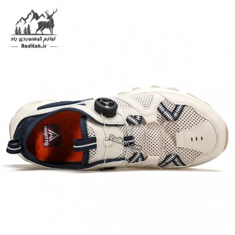 کفش مردانه هومتو مدل 660906A-4 رنگ کرم(بژ)/سرمه ای