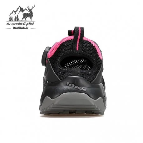 کفش رانینگ زنانه هامتو مدل 660906B-5 رنگ مشکی/صورتی