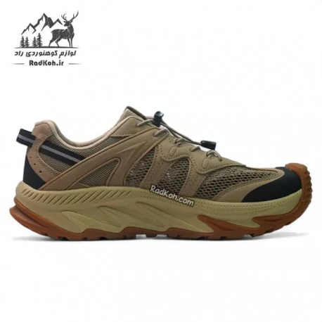 کتانی طبیعت گردی مردانه مدل رویال سالامان کد SLM97116M3 رنگ خاکی