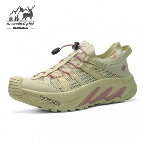 کتانی پیاده روی زنانه مدل رویال سالامان کد SLM97100W8 رنگ کرم(بژ)