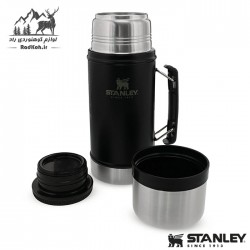 فلاسک غذا استنلی مدل Classic Food Jar 0.94 L رنگ مشکی