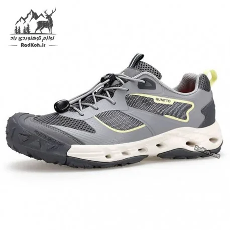 کفش پیاده روی هومتو مردانه مدل 650123A-3 رنگ خاکستری تیره