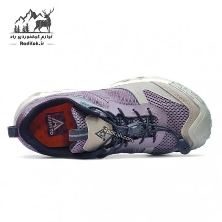 کفش طبیعت گردی زنانه هامتو مدل 650123B-2 رنگ طوسی/یاسی