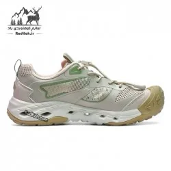 کفش زنانه هامتو مدل 650123B-5 رنگ کرم(بژ)/سبز