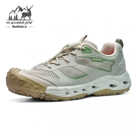 کفش هومتو زنانه مدل 650123B-5 رنگ کرم(بژ)/سبز
