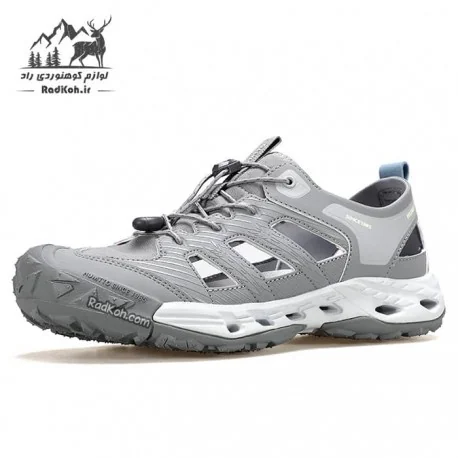 صندل هامتو مردانه مدل 660801A-3 رنگ خاکستری