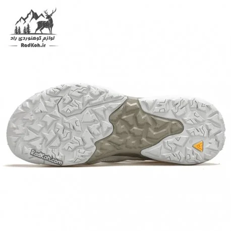 صندل جلو بسته هامتو مردانه مدل 660801A-4 رنگ طوسی/سبز