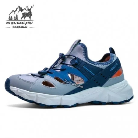 کفش صندل پیاده روی هامتو مردانه مدل 360548A-4 رنگ طوسی/سرمه ای