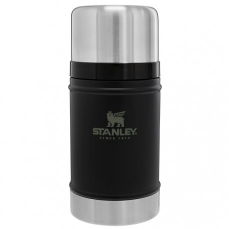 فلاسک غذا 700 میلی لیتری استنلی کلاسیک مدل Classic Food Jar 0.70 L رنگ مشکی