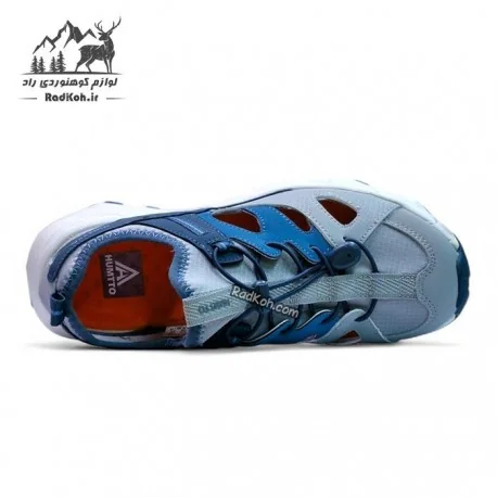 صندل هامتو مردانه مدل 360548A-4 رنگ طوسی/سرمه ای