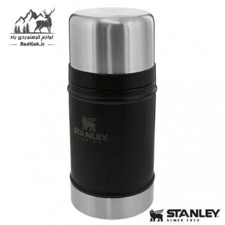 فلاسک غذا استنلی کلاسیک مدل Classic Food Jar 0.70 L رنگ مشکی