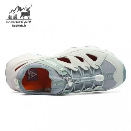 کفش زنانه هامتو مدل 360548B-3 رنگ کرم(بژ)/سبز روشن