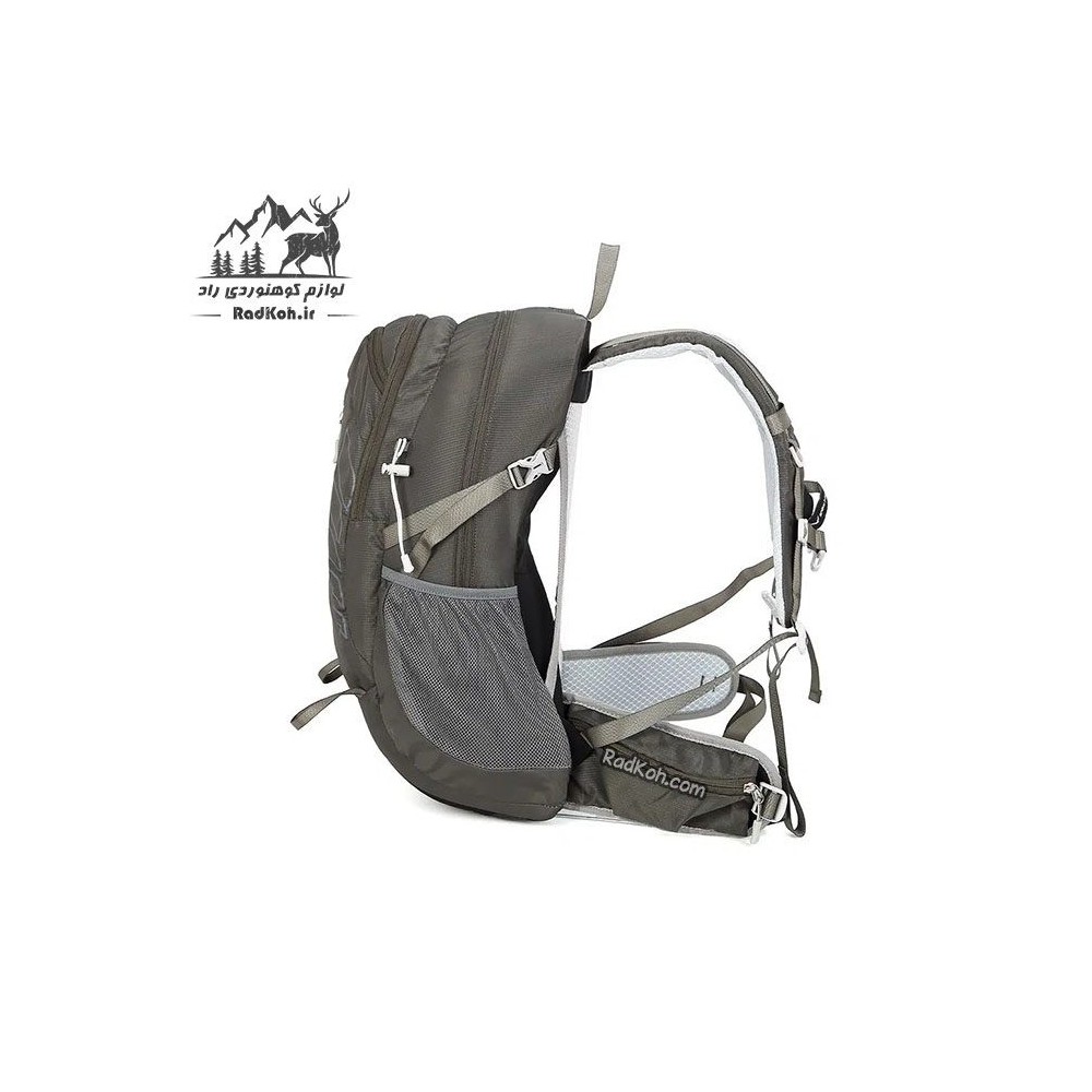 کوله پشتی مسافرتی اسنوهاک 30 لیتر مدل ROCK کد SN-B3120 رنگ سبز تیره