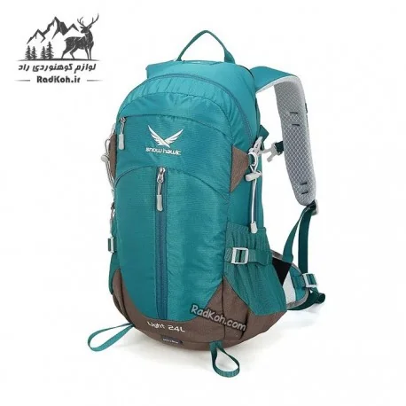 کوله پشتی اسنوهاک 24 لیتر مدل LIGHT کد SN-B3126-2 رنگ سبز کله غازی