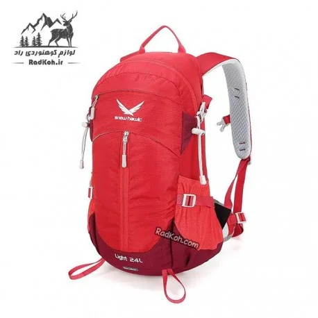 کوله پشتی اسنوهاک 24 لیتر مدل LIGHT کد SN-B3126-4 رنگ قرمز