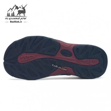 صندل اسنوهاک زنانه مدل SN-S1278W-4 رنگ خاکستری/زرشکی