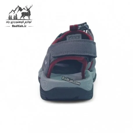 صندل طبیعتگردی اسنوهاک زنانه مدل SN-S1278W-4 رنگ خاکستری/زرشکی