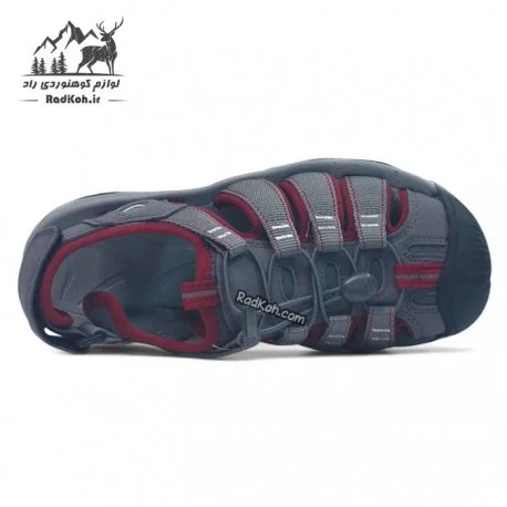 صندل آبنوردی اسنوهاک زنانه مدل SN-S1278W-4 رنگ خاکستری/زرشکی