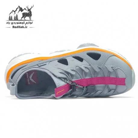 صندل پیاده روی اسنوهاک زنانه مدل SN-S1265W-5 رنگ طوسی/نارنجی