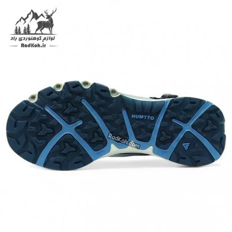 کفش صندل طبیعت گردی مردانه هامتو مدل 660893A-10 رنگ طوسی/سرمه ای