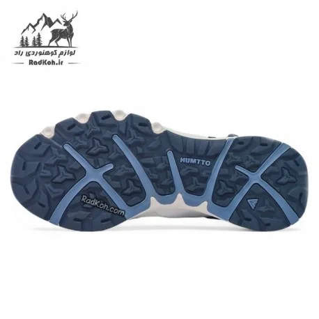 کفش صندل زنانه هامتو مدل 660893B-7 رنگ سفید/سرمه ای