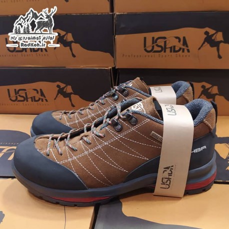 کفش کوهنوردی اوشبا USHBA تبریز رنگ قهوه ای