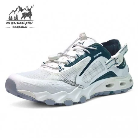 کفش زنانه هامتو مدل 660893B-11 رنگ سفید/سبز