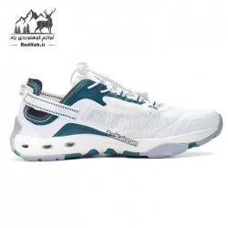 کفش صندل پیاده روی زنانه هامتو مدل 660893B-11 رنگ سفید/سبز