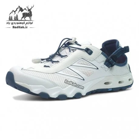 کفش مردانه هامتو مدل 660958A-9 رنگ سفید/سرمه ای