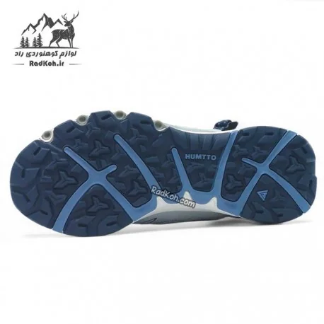 کفش طبیعت گردی مردانه هامتو مدل 660958A-10 رنگ طوسی/سرمه ای