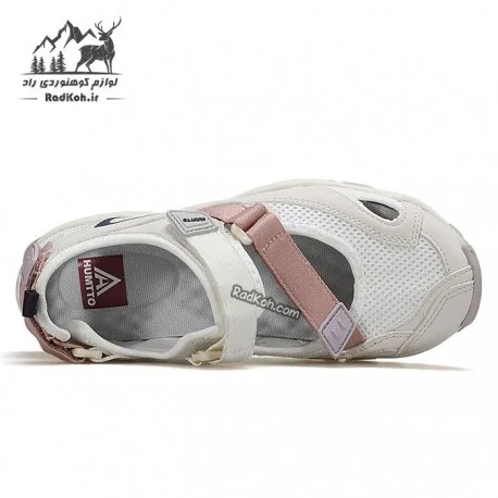 صندل پیاده روی زنانه هامتو مدل 360209B-4 رنگ سفید/صورتی