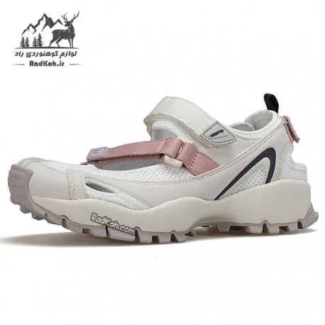 صندل زنانه هومتو مدل 360209B-4 رنگ سفید/صورتی