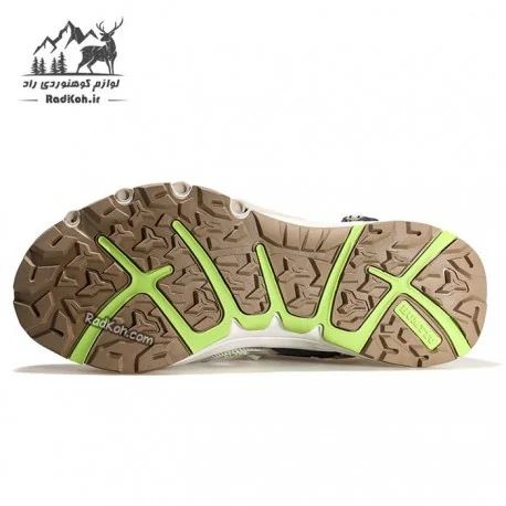 کفش پیاده روی زنانه هامتو مدل 630261B-15 رنگ خاکستری تیره/کرم(بژ)