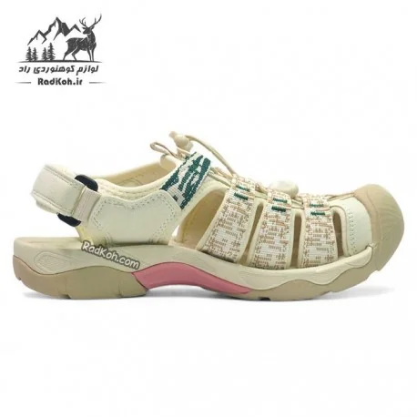 صندل پیاده روی زنانه اسنوهاک مدل carcross کد SN-S1278W-1 رنگ کرم(بژ)/سبز