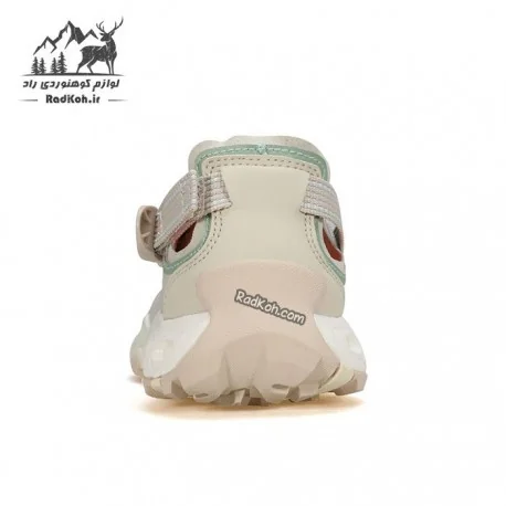 کفش صندل هومتو زنانه مدل 660893B-5 رنگ کرم(بژ)/سبز روشن