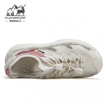 صندل هامتو زنانه مدل 760763B-4 رنگ سفید/صورتی