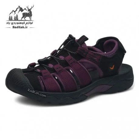 صندل زنانه اسنوهاک مدل carcross کد SN-S1278W-3 رنگ مشکی/بنفش