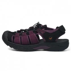 صندل اسنوهاک زنانه مدل carcross کد SN-S1278W-3 رنگ مشکی/بنفش