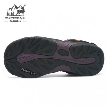 صندل اسنوهاک زنانه مدل carcross کد SN-S1278W-3 رنگ مشکی/بنفش