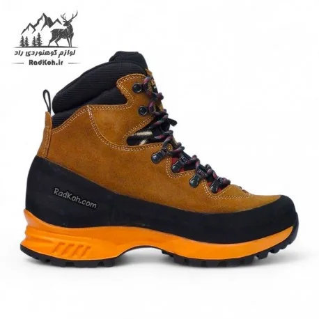 کفش مردانه ساق دار کوهسار مدل تفتان دودانسیته رنگ قهوه ای