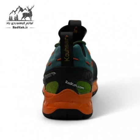 کفش طبیعت گردی کوهسار مدل کمتال نانو شولر رنگ فیروزه ای/فسفری