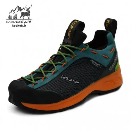 کفش کوهنوردی کوهسار مدل کمتال نانو شولر رنگ فیروزه ای/فسفری