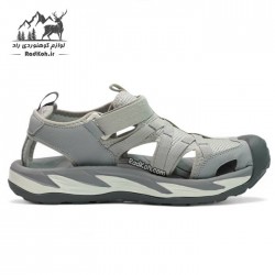 صندل طبیعت گردی هومتو مردانه مدل 740977A-7 رنگ طوسی روشن