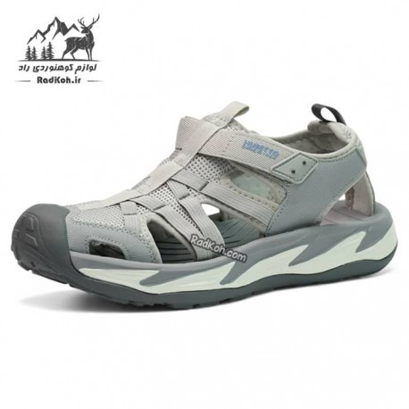 صندل پیاده روی هومتو مردانه مدل 740977A-7 رنگ طوسی روشن