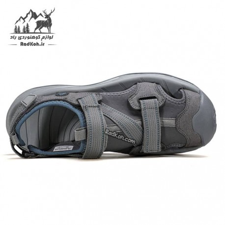 صندل هامتو مردانه مدل 760393A-2 رنگ خاکستری تیره