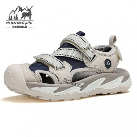 صندل هومتو زنانه مدل 760393B-4 رنگ کرم(بژ)/سرمه ای