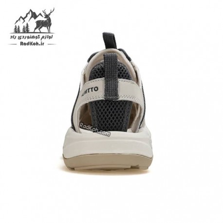 صندل زنانه هامتو مدل 760514B-3 رنگ بژ/خاکستری