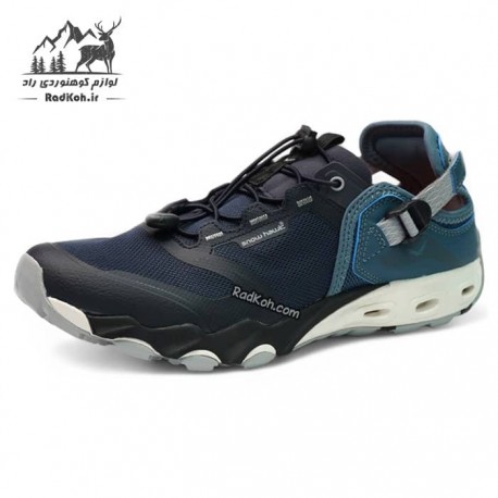 کفش مردانه اسنوهاک مدل Milano کد SN-S1288M-3 رنگ سرمه ای/آبی فیروزه ای