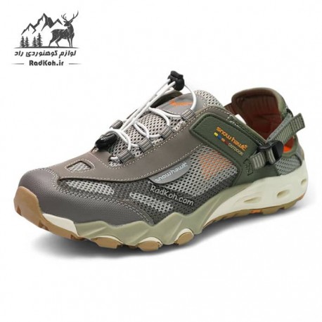 کفش مردانه اسنوهاک مدل Bruny کد SN-S1259M-6 رنگ  سبز زیتونی