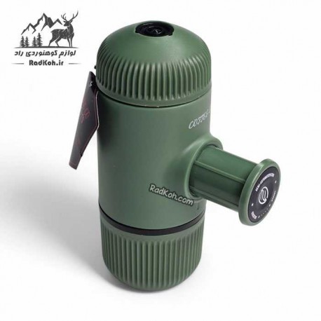 اسپرسو ساز دستی مدل coffee co کد 2-6230078-80 رنگ سبز زیتونی